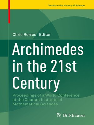 cover image of Archimedes in the 21st Century